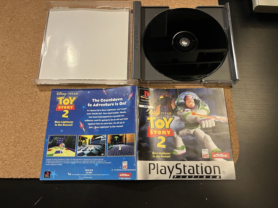 Toy Story 2  Playstation 1  PSX PS1