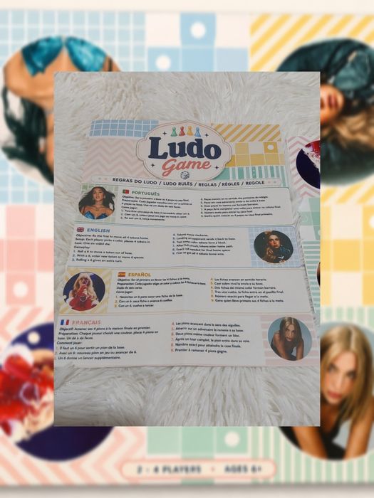 Ludo Game - Olivia rodrigo Tate Mcrae Sabrina Carpenter e Dua Lipa
