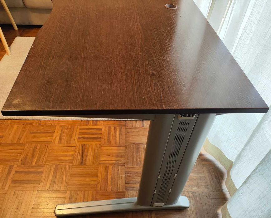 Secretária sector bancário em madeira maciça