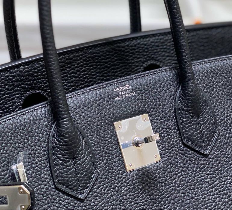 Сумка Hermes Birkin 30cm Срібна фурнітура повний комплект бутика максимальна якість виконання