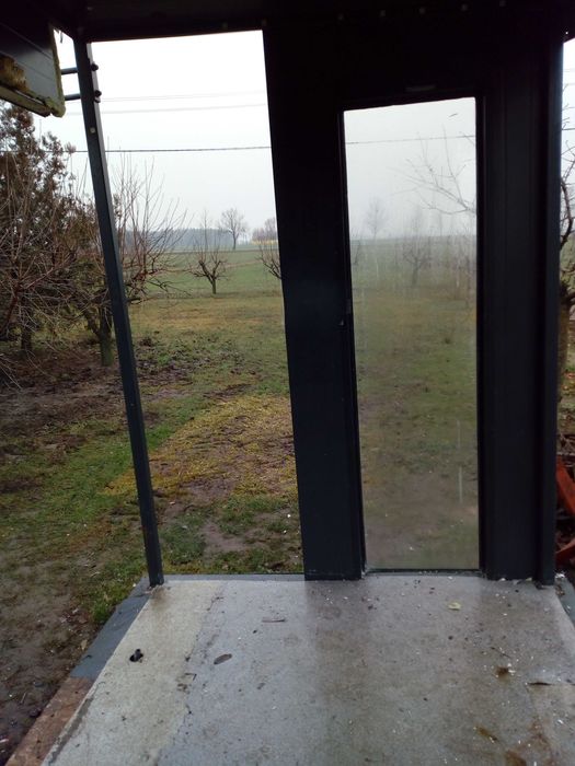 Kontener pawilon 2,3x3,3m  Rama SPAWANA z profili stalowych