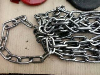 Цепи стальные (на метраж).
