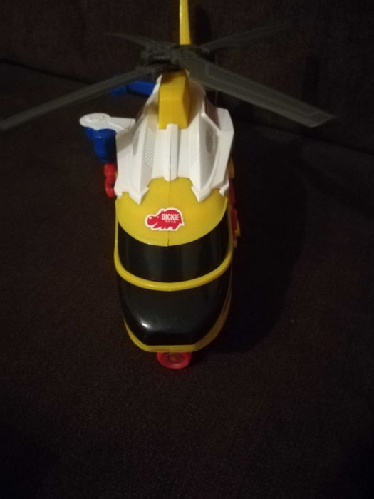 Helikopter duży żółty