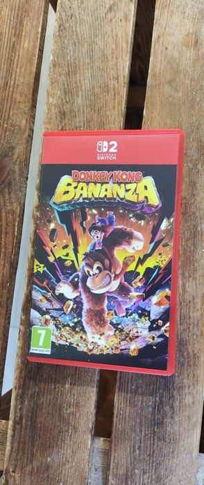 Donkey Kong Bananza Nintendo switch 2 jak nowa Pobiedziska