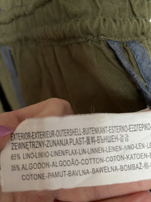 Lniana parka Pull & Bear