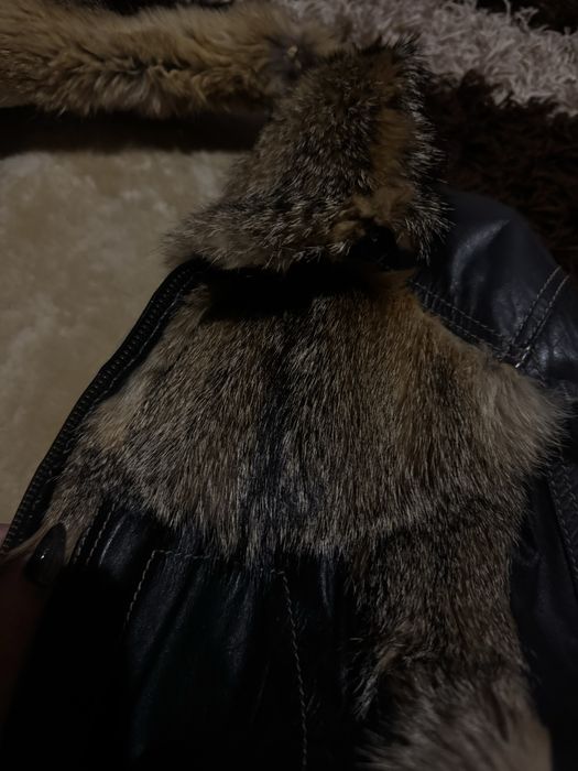 Курточка з натурального хутра вовка
