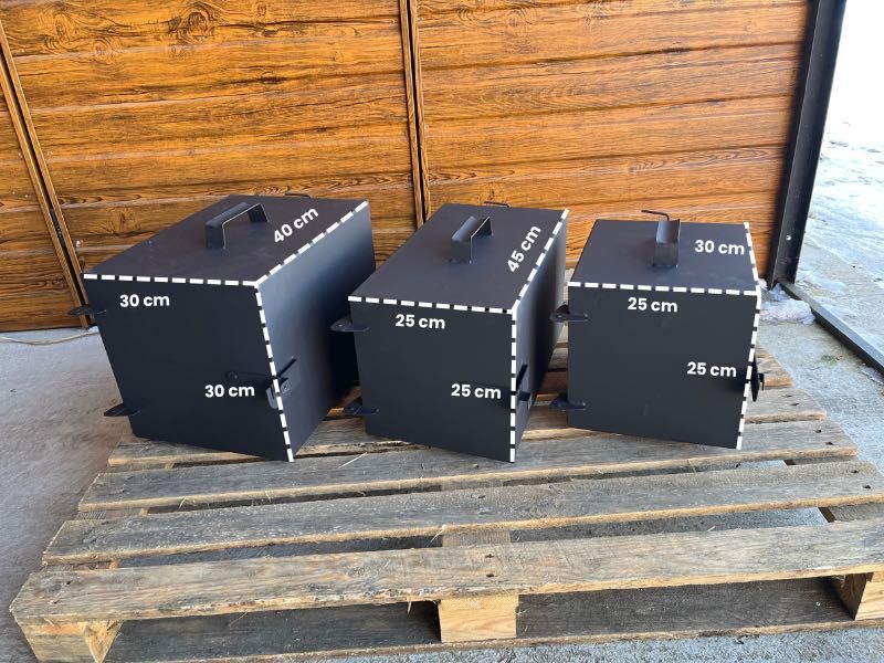 Palenisko do wędzarni, Piecyk do wędzarni RURY DYMNE 45CM ZESTAW!