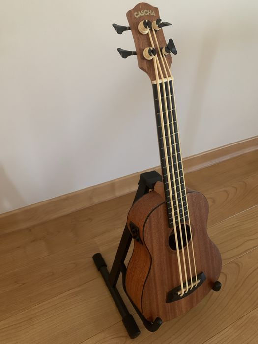 Baixo Ukulele Cascha HH2175 Mahogany