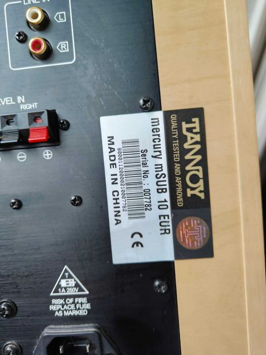 Subwoofer Tannoy Mercury mSUB 10 EUR