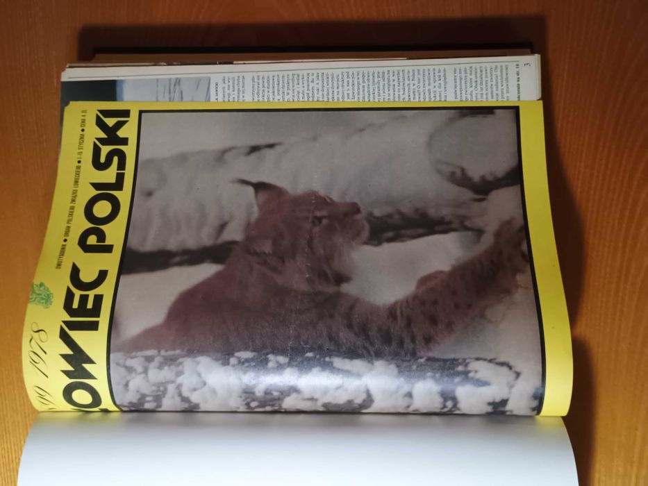 Łowiec Polski roczniki 1978-79 oprawa