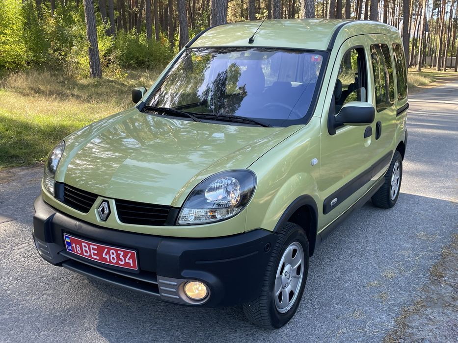 Продам Renault Kangoo 2007р.в 1.6 бензин 4х4