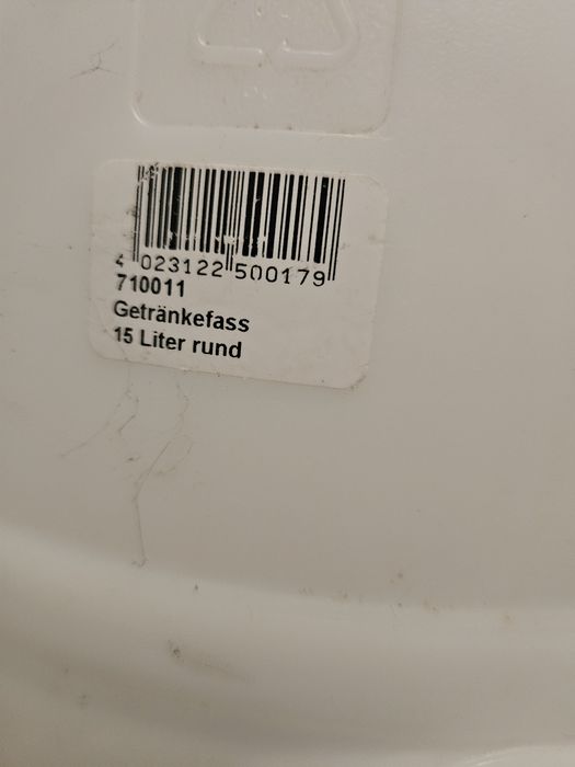 Gąsior do wina  plastikowy