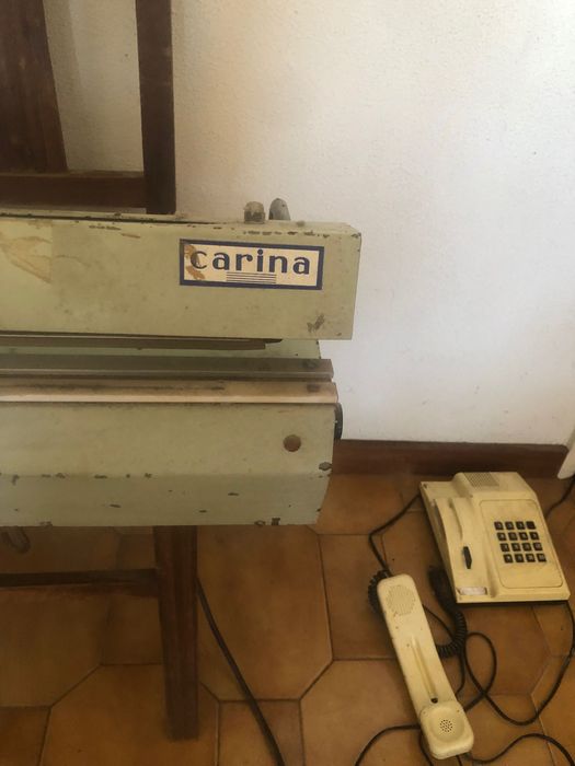 Máquina de soldar plásticos para embalagens