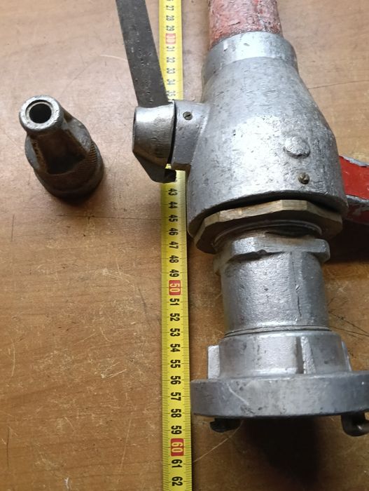 Prądownica strażacka, PRL.