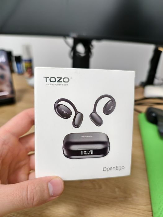 Słuchawki otwarte Tozo OpenEgo (Open-Ear) – Stan jak nowe!
