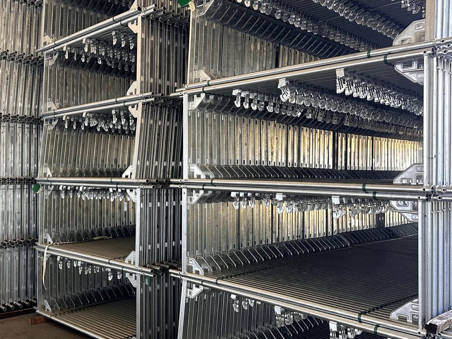 Rusztowanie klinowe fasadowe 73  -  77 m2 baumann altrad