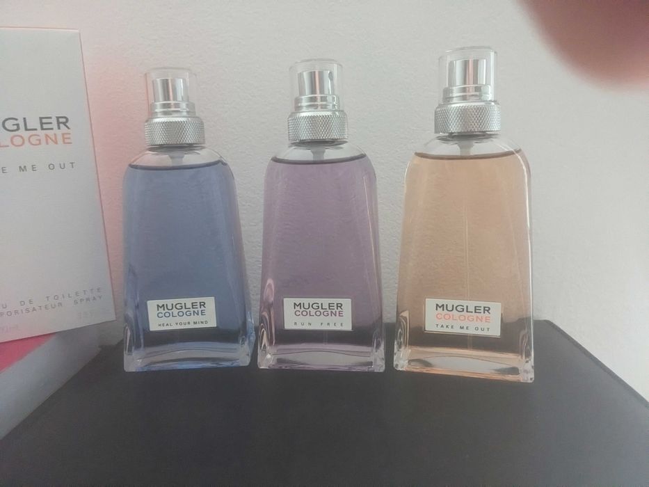 mugler cologne - take me out run free heal your mind