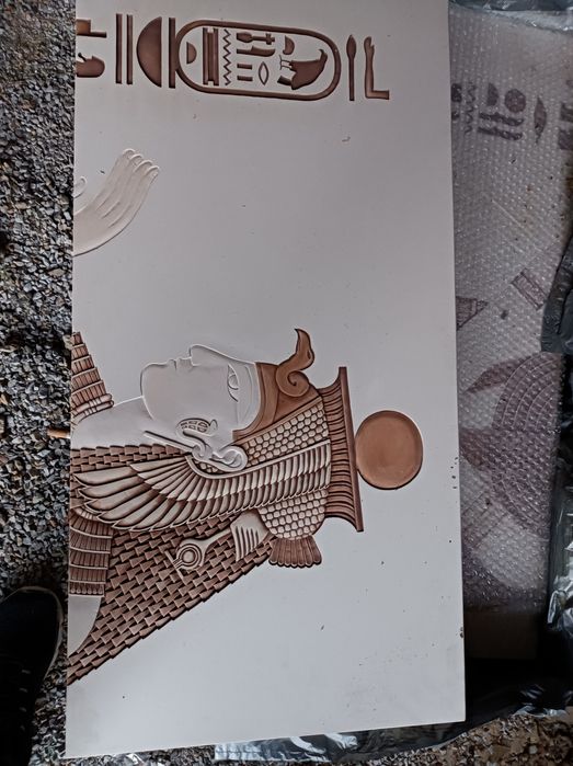 Płytka na ścianę gips