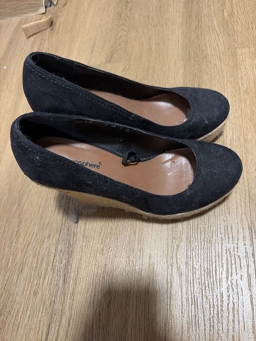 Koturny buty na koturnie