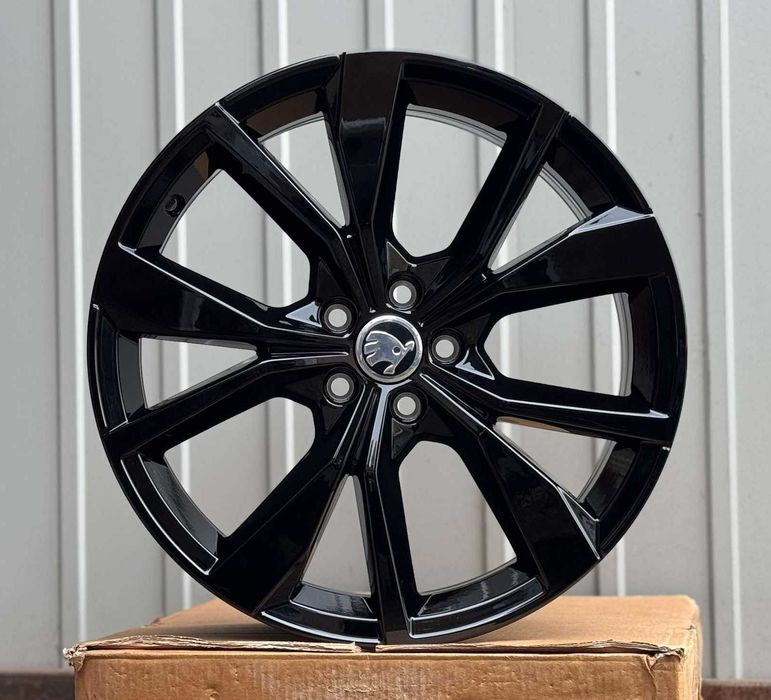 Alufelgi 5x100 r18 SKODA NOWE OEM! Kamiq Rapid Fabia Roomster Scala 6# Felgi aluminiowe oryginał VW