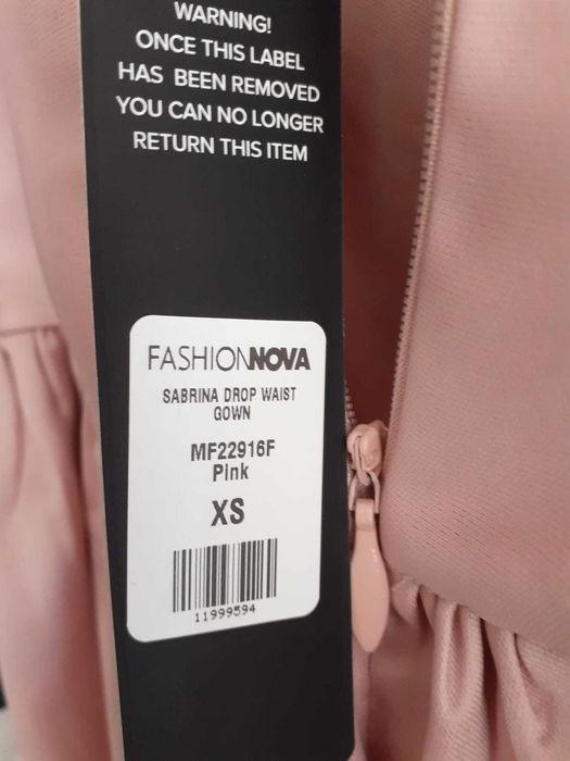 Vestido de cerimónia - novo sem uso