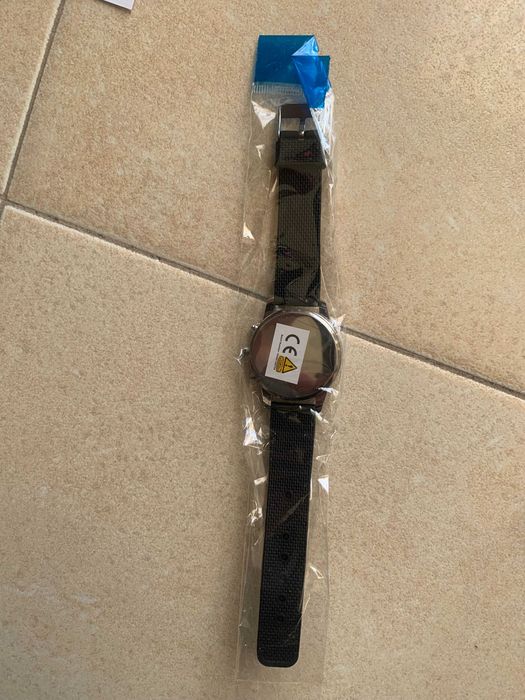 Relógio de quartzo redondo casual e elegante para homem - NOVO