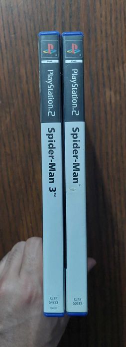 (PS2 PAL) Spider-Man 1 & Spider-Man 3