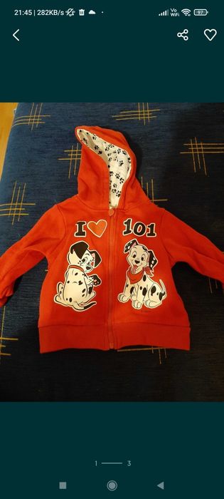 Bluza 80 Disney 101 dalmatyńczyków
