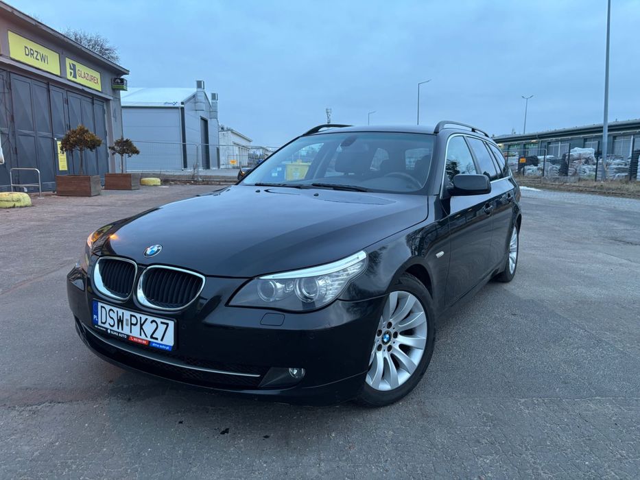 BMW E61  2007 roku, 2.0 diesel po dużym serwisie.