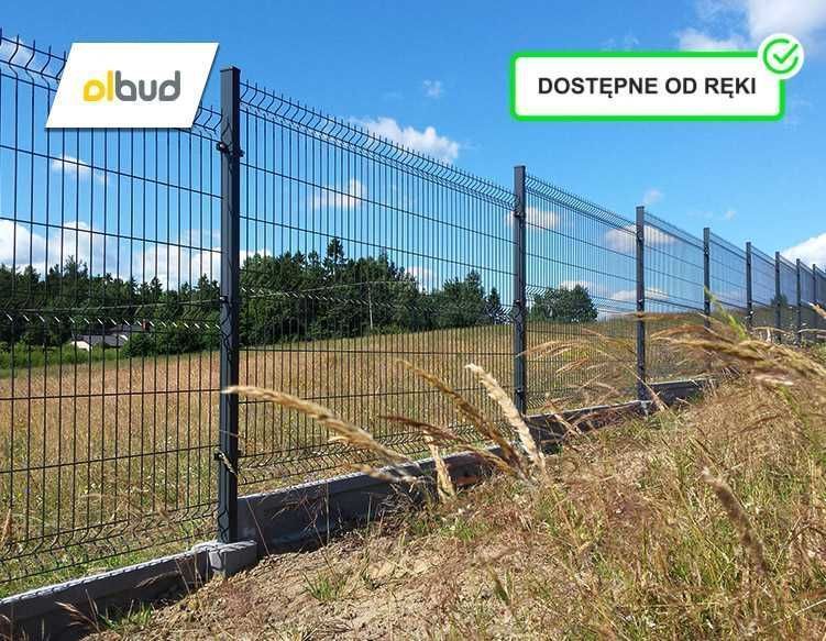 Ogrodzenie panelowe 3D 1530mm fi4mm grafit - cena 1mb - panel ogrodzeniowy 3D Starogard Gdański