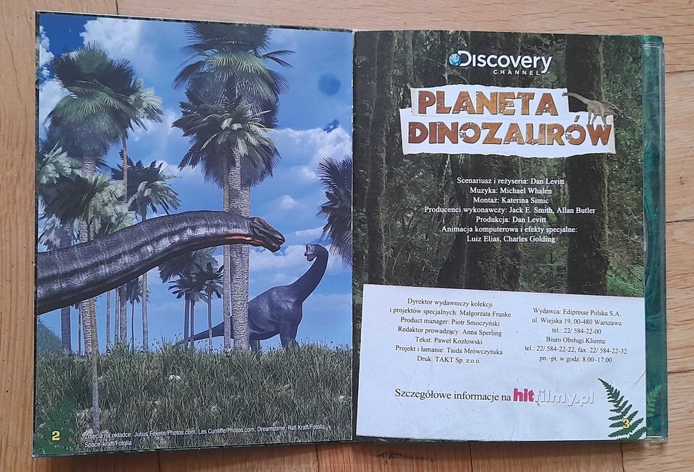 Planeta dinozaurów 15 DVD