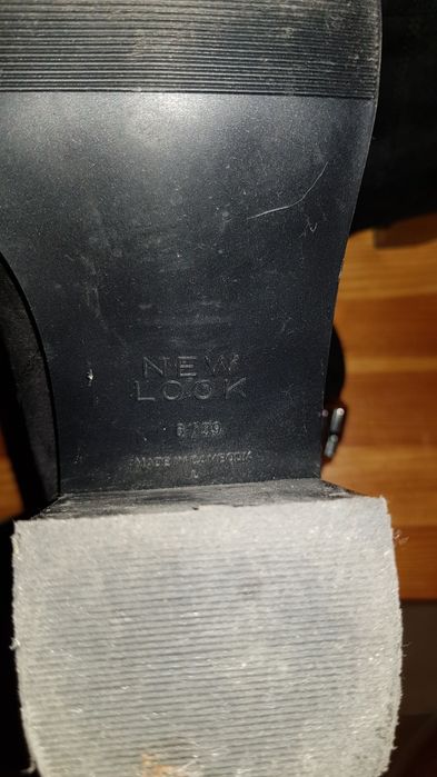 Czarne buty NewLook