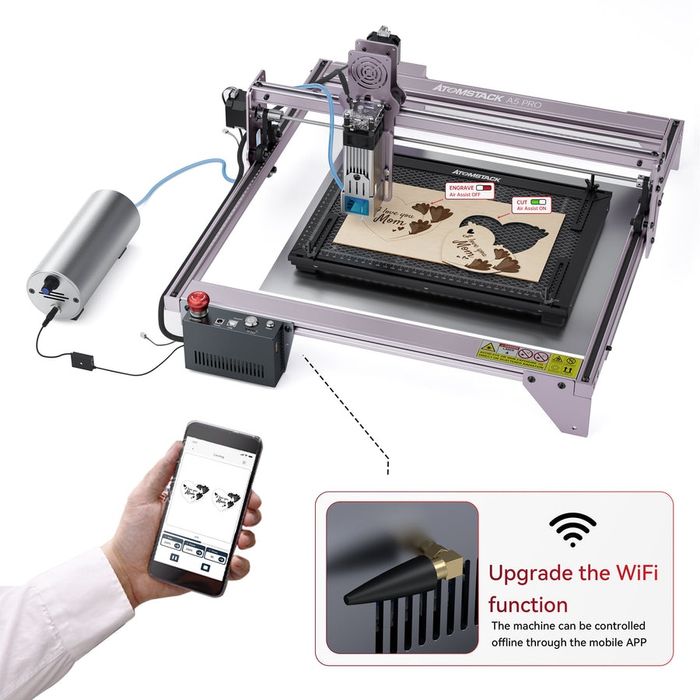 Система автоматической подачи воздуха AtomStack AIC1