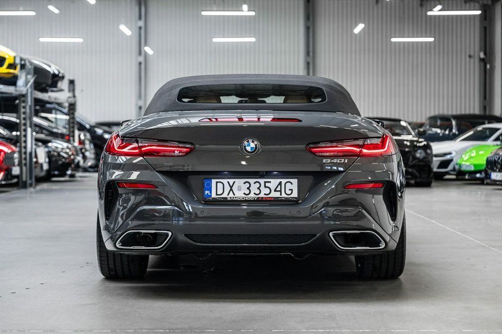 BMW Seria 8 840i Cabrio. Individual. Gwarancja 10.06.2028.
