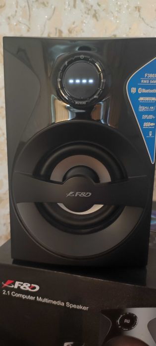 Акустична система F&D F380X 2.1 (108W, Bluetooth) — Стан НОВОЇ