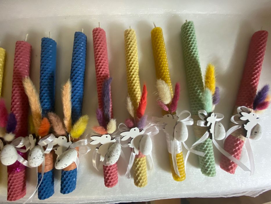 Свічки Великодні ручної роботи Пасхальні