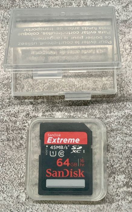 Карта пам'яті SanDisk Extreme SDXC 64GB C10 флешка якНОВА Original USA