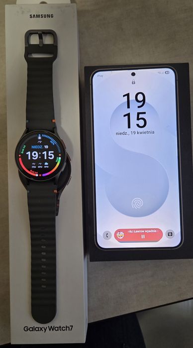 Samsung S25 + Galaxy Watch 7 Gwarancja