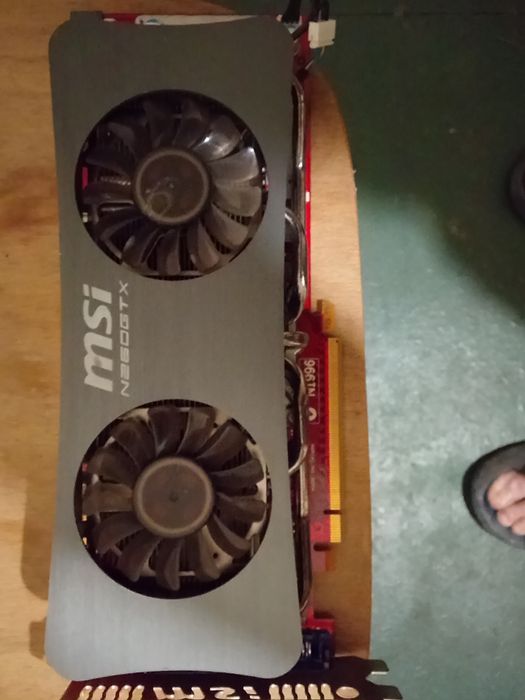 Відеокарта с водяным охлаждением MSI n260 GTX