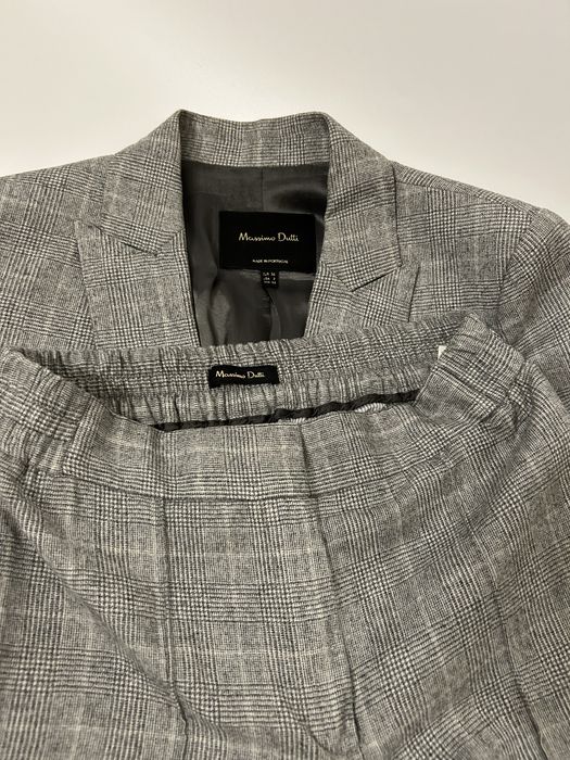 Massimo Dutti брючний костюм, піджак і штани шерстяний