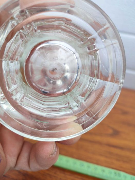 Wazon Szkło - Lata 60/70 - Sygnowany Italy - Design - vintage - F