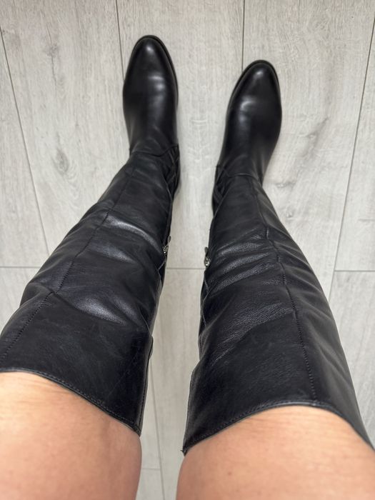 Продам сапоги ботфорти