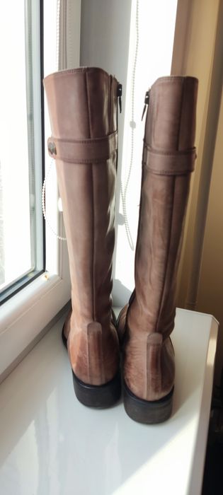 Чоботи шкіряні, козаки