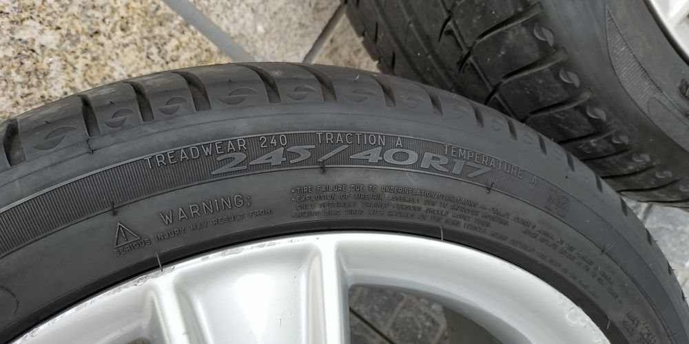 Jantes Mercedes e Pneus Michelin