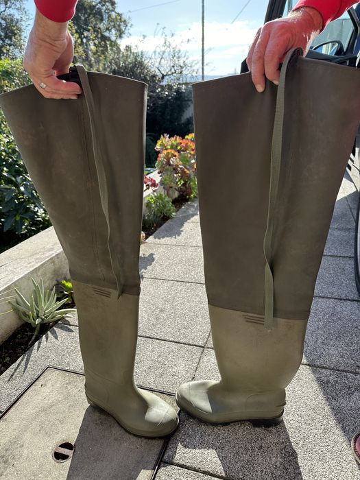 Galochas de borracha