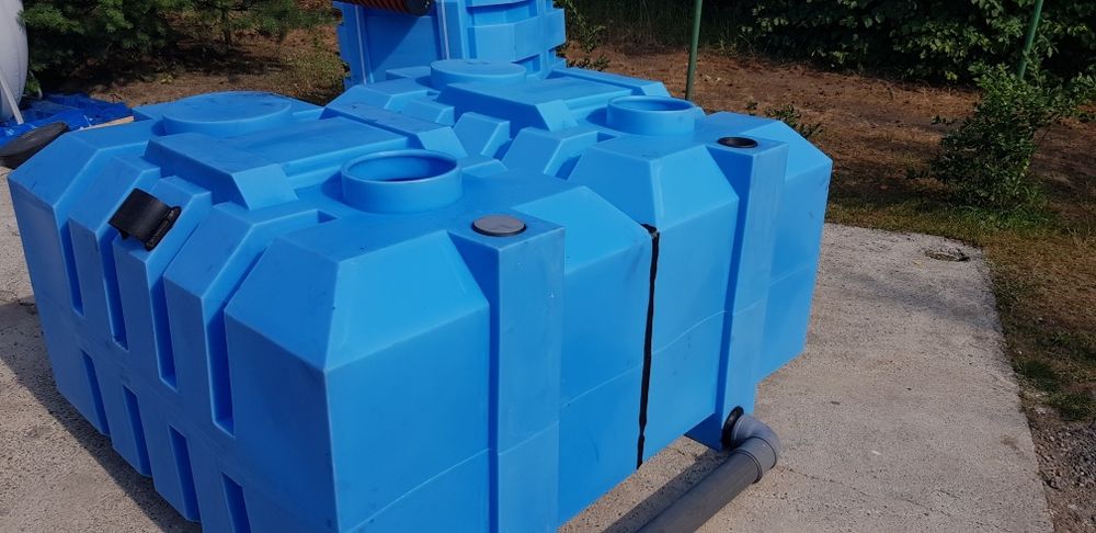 Zbiornik Plastikowy 4400L Deszczówkę 3000L - 4000L Szambo Ekologiczne