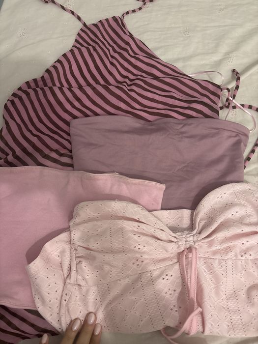 4 Tops Rosas Perfeitos