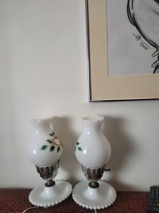 Par de candeeiro de mesa