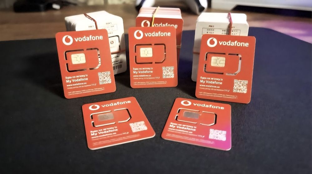 Стартовый пакет водафон Vodafone принимает звонки и смс