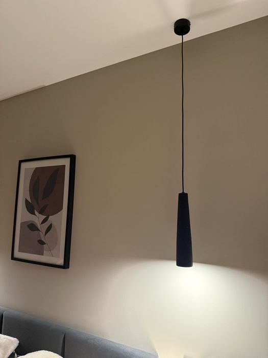 2 x Lampa wisząca ELECTRA czarna beton Sollux Lighting
